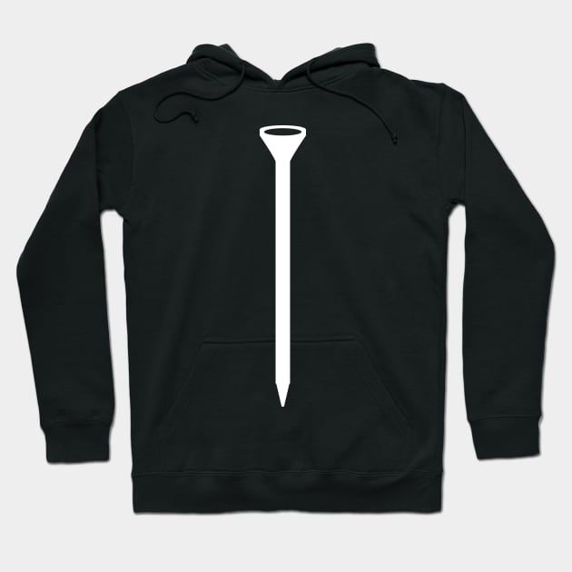 Golf Tee Shirt Hoodie by MeatMan